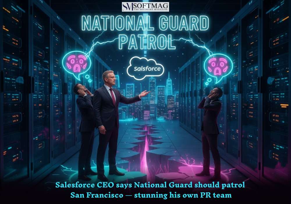 Salesforce CEO says National Guard should patrol San Francisco — stunning his own PR team Salesforce CEO says National Guard should patrol San Francisco — stunning his own PR team