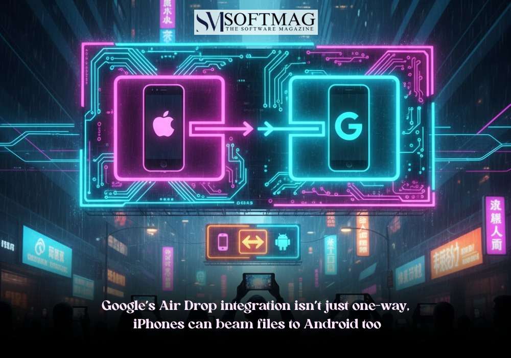 Google’s AirDrop integration isn’t just one-way, iPhones can beam files to Android too
