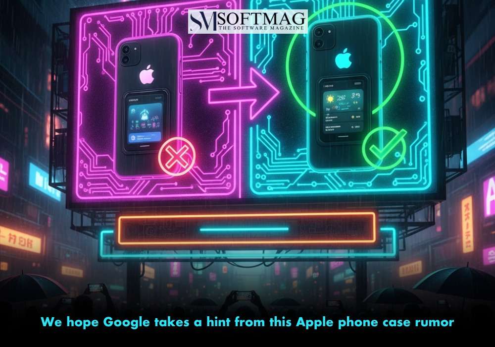 We hope Google takes a hint from this Apple phone case rumor