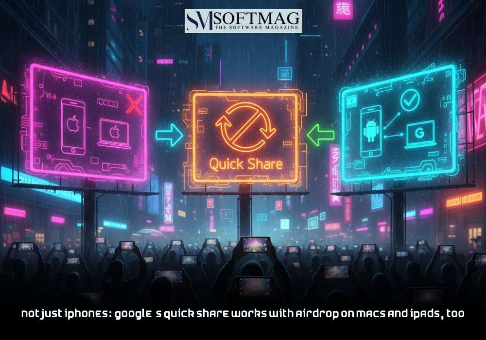 Not just iPhones: Google’s Quick Share works with AirDrop on Macs and iPads, too