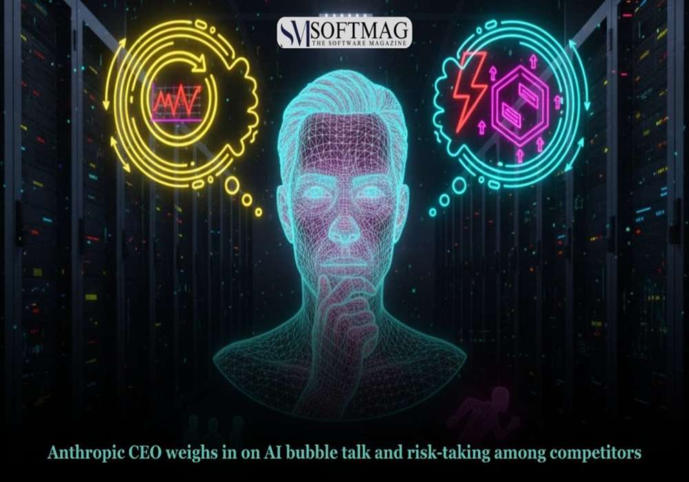 Anthropic CEO weighs in on AI bubble talk and risk-taking among competitors Anthropic CEO weighs in on AI bubble talk and risk-taking among competitors