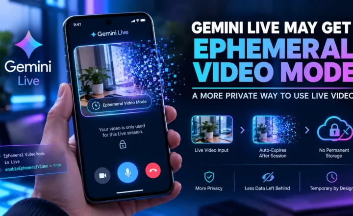 Google could be working on an incognito upgrade for Gemini Live Google could be working on an incognito upgrade for Gemini Live