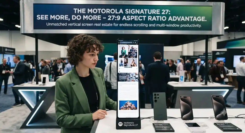 The Motorola Signature 27 has one huge advantage over other Samsung rivals The Motorola Signature 27 has one huge advantage over other Samsung rivals