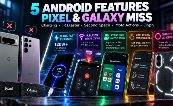 5 of my favorite Android features you won’t find on Samsung or Pixel phones