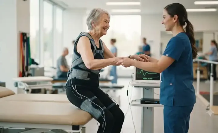 Soft exosuit makes it easier to stand up
