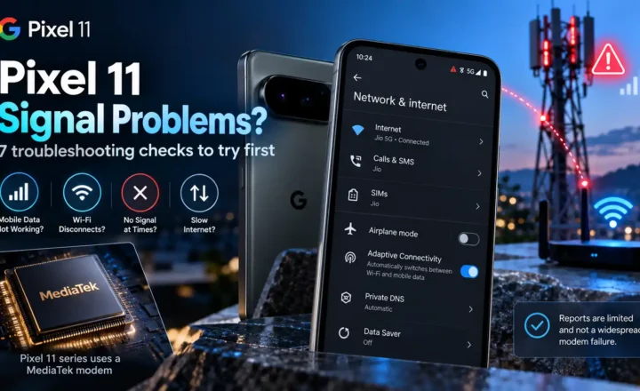 Pixel 11 signal problems? Try these 7 fixes before returning it