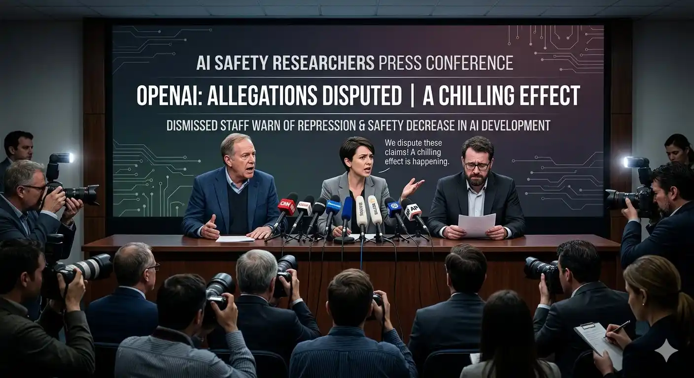 Fired OpenAI safety researchers dispute misconduct claims, warn of chilling effect Fired OpenAI safety researchers dispute misconduct claims, warn of chilling effect